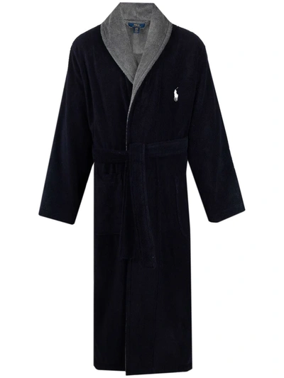 Polo Ralph Lauren Embroidered-polo Pony Robe In Blue | ModeSens