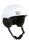 Smith Kids' Glide Junior Snow Helmet In White