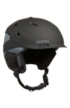 Smith Quantum Snow Helmet With Mips In Matte Black / Charcoal