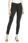 Ag The Legging Ankle Super Skinny Jeans In Charcoal Black