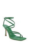Marc Fisher Ltd Dallin Ankle Strap Sandal In Medium Green