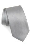 Nordstrom Morton Silk Tie In Charcoal