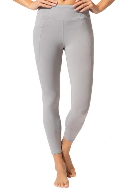 Threads 4 Thought Rita High Waist Pocket Leggings In Chrome