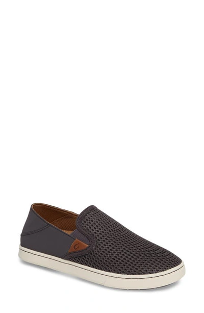 Olukai Women's Pehuea Slip-on Shoes In Pavement/pavement In Multi