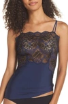 Wacoal Lace Impression Sheer Lace Camisole 811257 In Medieval Blue