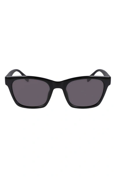 Converse 53mm Rectangular Sunglasses In Black