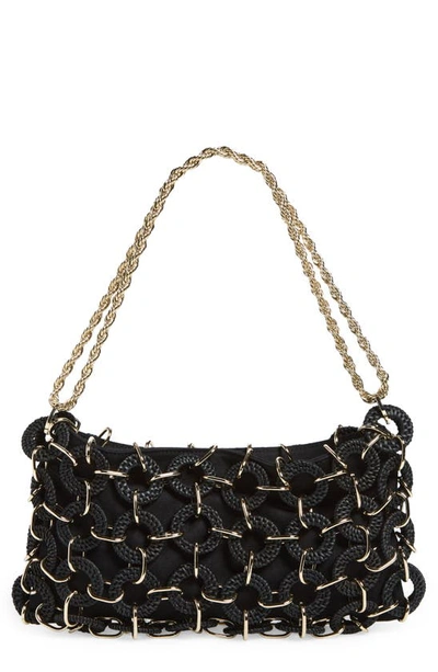 Cult Gaia Angela Shoulder Bag In Black