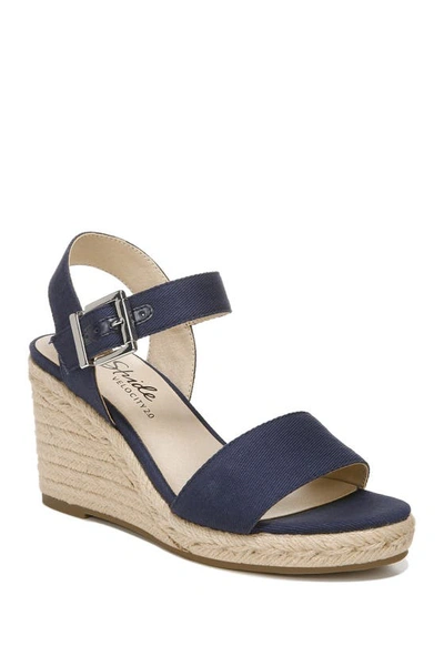 Lifestride Shoes Shoes Tango Wedge Sandal In Lux Navy