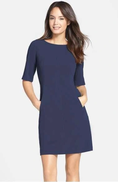 Tahari seamed hotsell a line dress