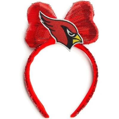 Cuce Arizona Cardinals Logo Headband In Red
