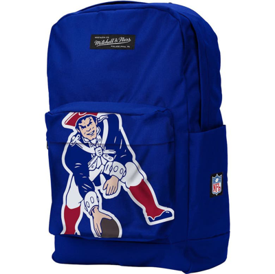 Mitchell & Ness New England Patriots Backpack In Blue