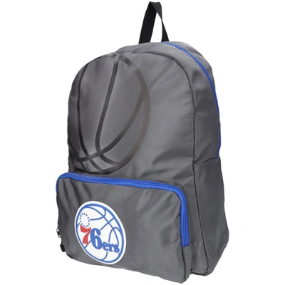 Fisll Philadelphia 76ers Logo Backpack In Gray