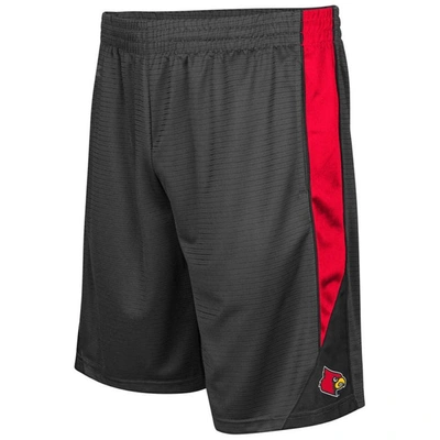 Colosseum Men's  Charcoal Louisville Cardinals Turnover Shorts