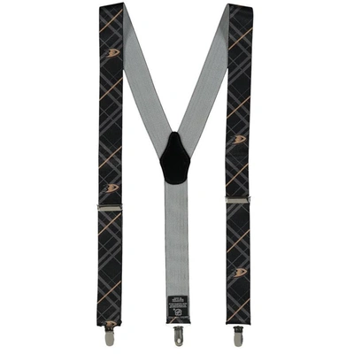 Eagles Wings Black Anaheim Ducks Suspenders