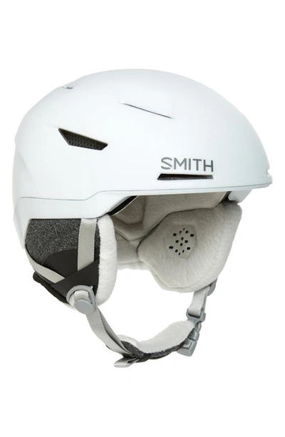 Smith Vida Snow Helmet With Mips In Matte Satin White