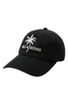 Billabong Surf Club Baseball Cap In Antique Black