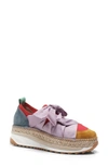 Free People Chapmin Espadrille Sneaker In Lavender