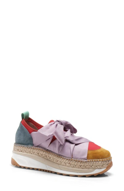 Free People Chapmin Espadrille Sneaker In Lavender