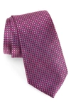 Nordstrom Collier Neat Silk Tie In Pink