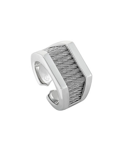 Charriol Forever Stainless Steel Ring In Multi-color