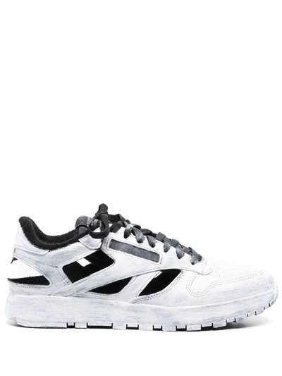 Maison Margiela X Reebok Signature Tabi-toe Sneakers In White