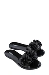 Melissa Babe Garden Slide Sandal In Black