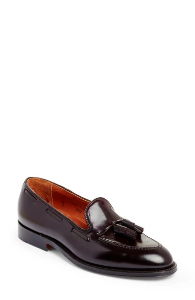 Alden Shoe Company Tassel Loafer In Brown