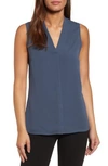 Nic + Zoe Day To Night Top In Slate