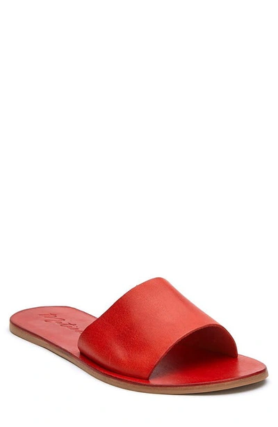 Matisse Carmen Slide Sandal In Red