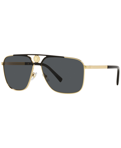 Versace Man Sunglasses Ve2238 In Dark Grey