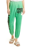 Freecity Let's Go Og Supervintage Joggers In School Green