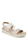 Lifestride Shoes Shoes Zing Slingback Sandal In Soft Gold
