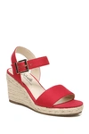 Lifestride Shoes Shoes Tango Wedge Sandal In Fire Red
