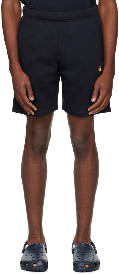 Carhartt Chase Shorts In Black