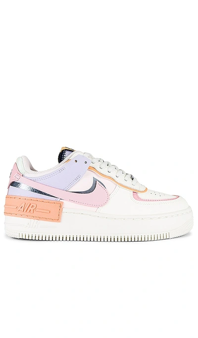 Nike Air Force 1 Shadow Sneakers In Sail Cream And Pastels-white