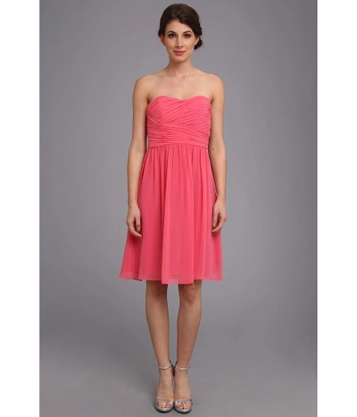 Donna Morgan - Sarah Short Rouched Dress (honeysuckle) Women's Dress ...