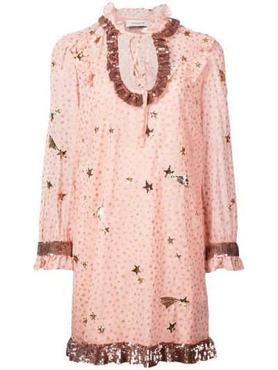 coach pink dress Restored Mini Viscose Party Dress