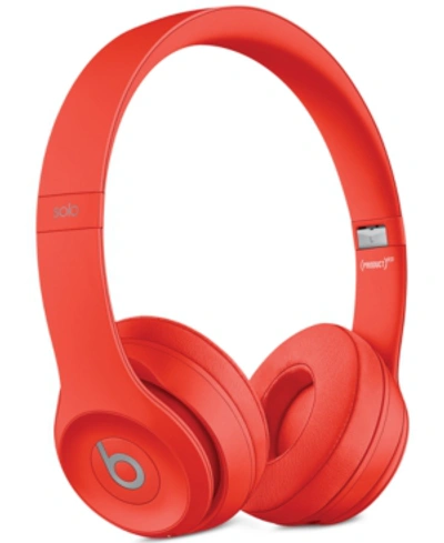 Beats By Dr. Dre Solo 3 Wireless Headphones In Red