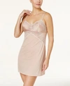 Wacoal Lace Affair Lace & Satin Chemise 812256 In Rose Dust/angel Wing