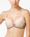 Wacoal Lace Affair Underwire Contour Bra In Frappe/cappuccino