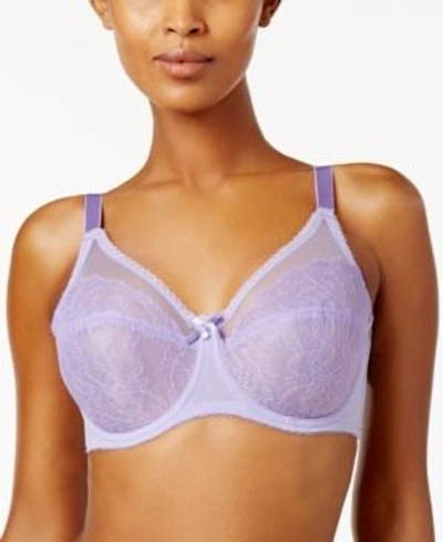 Wacoal Retro Chic Full-figure Underwire Bra 855186 In Hydrangea