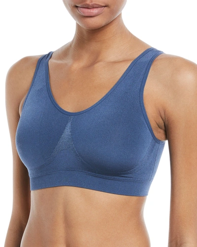 Wacoal B-smooth Bralette With Removable Pads In Insignia Blue