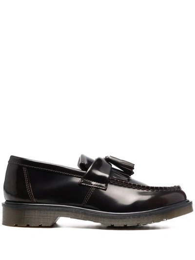 Dr. Martens Adrian Leather Loafers In Black