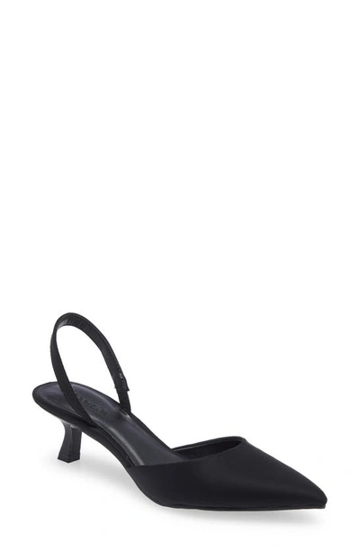 Open Edit Cammie Slingback Pump In Black