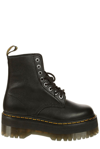 Dr. Martens' Jadon Iii Pisa-leather Platform Boots In Black