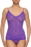 Hanky Panky Lace Camisole In Vibrant Violet Purpl