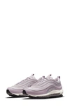 Nike Air Max 97女款耐穿缓震波纹设计运动休闲鞋 In Plum Fog/ Silver/ White
