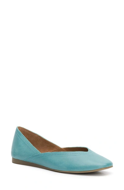 Lucky Brand Women's Alba Flats Women's Shoes In Bristol Blue