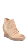 Söfft Siri Waterproof Wedge Bootie In Barley
