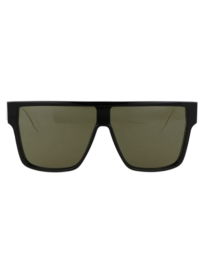 Alexander Mcqueen Am0354s Sunglasses In Black 2